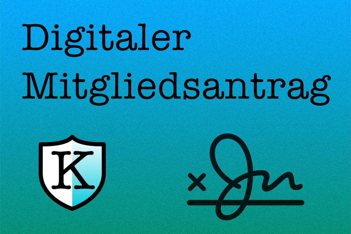 Digitaler Mitgliedsantrag